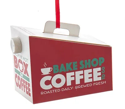 Bake Shop Box of Coffee Ornament
